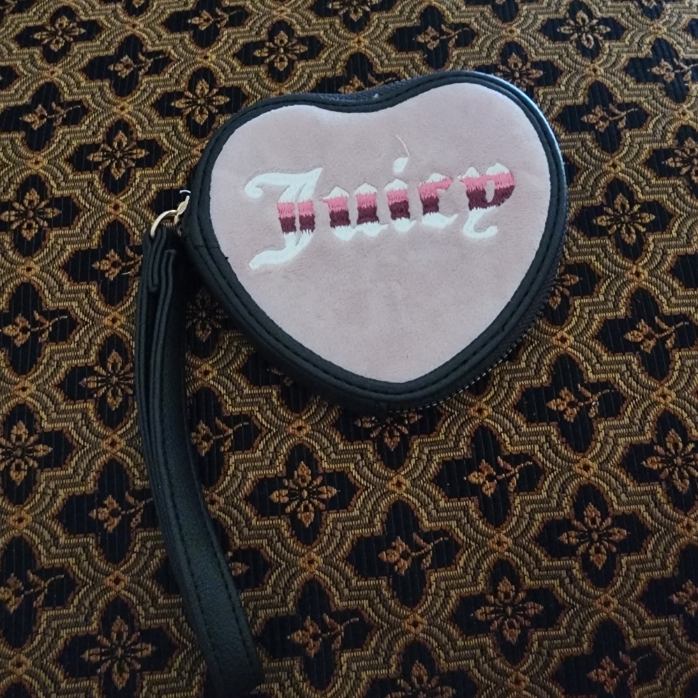Juicy Couture Heart Shaped Wristlet
